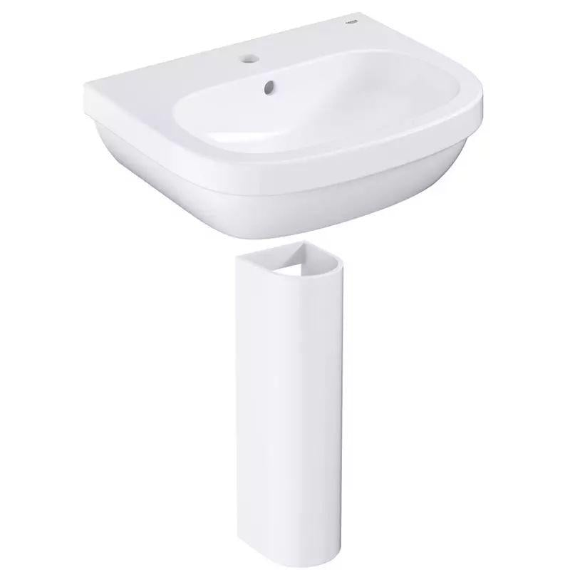 Умивальник підвісний Grohe Euro Ceramic 39336000_39202000 550x450x149 мм Білий (233824) Умивальник підвісний Grohe Euro Ceramic 39336000_39202000 550x450x149 мм Білий (233824)