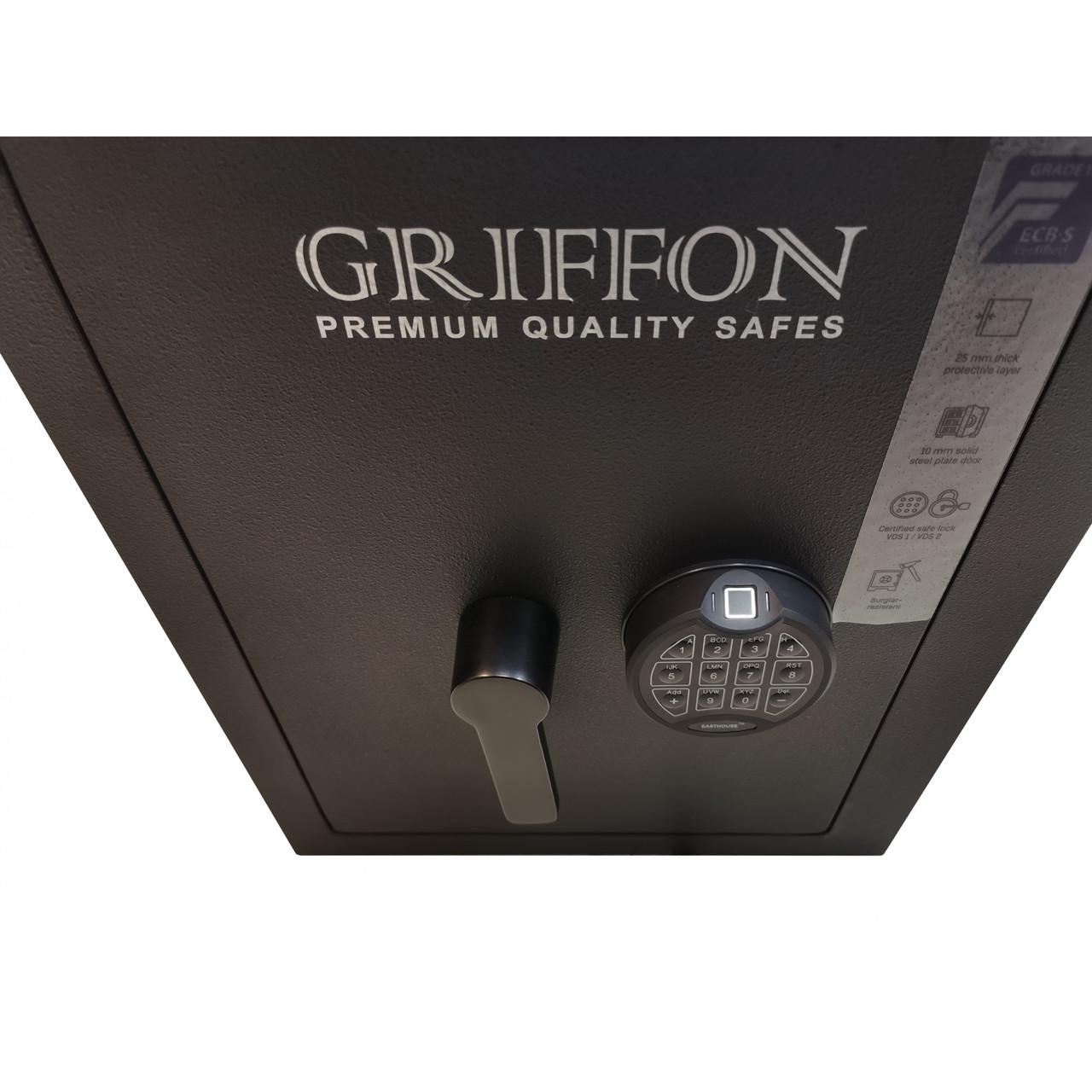 Сейф взломостойкий Griffon CLE I.55.Fingerprint Black (25763560) - фото 5