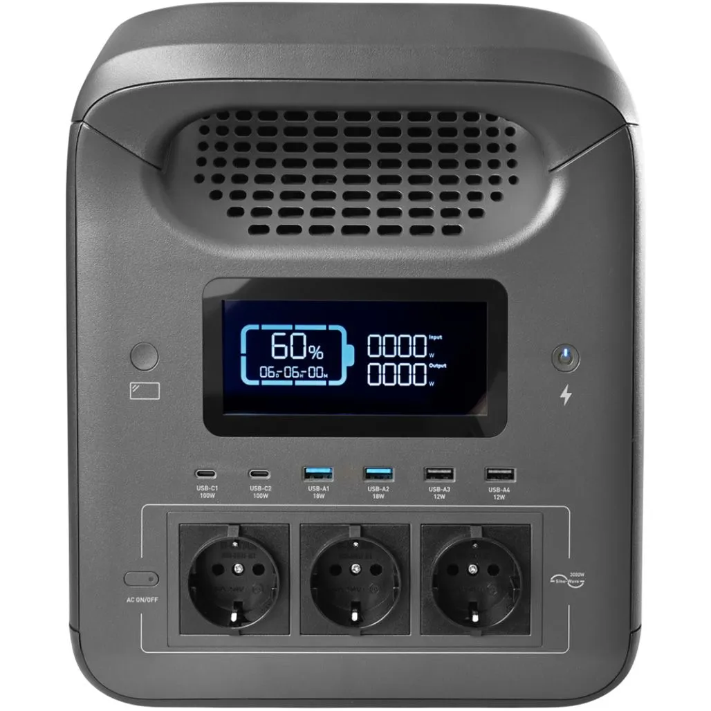 Зарядная станция Videx Oasis 1800W 1229Wh (VPS-SG1-1KW8)