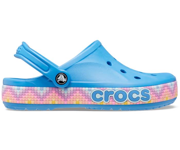 Сабо Crocs Bayaband Chevron р. W9/EUR 39-40 Powder Blue/Multicolor  (9381538) - фото 2