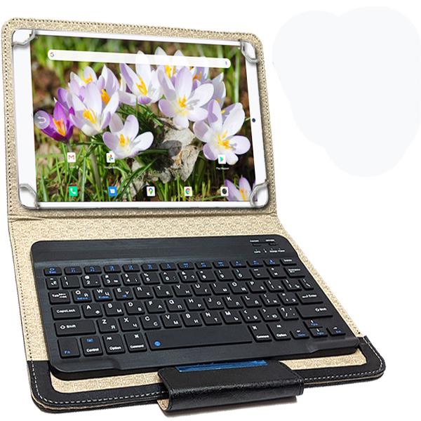 Планшет-телефон Adronix MT Pad 464 LTE 4GB/64GB IPS 10/1'' с чехлом с Bluetooth клавиатурой Silver (24983083) - фото 1 Планшет-телефон Adronix MT Pad 464 LTE 4GB/64GB IPS 10/1'' с чехлом с Bluetooth клавиатурой Silver (24983083) - фото 1