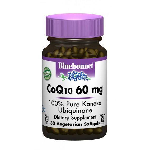 Коэнзим Bluebonnet Nutrition CoQ10 60 мг 30 Caps