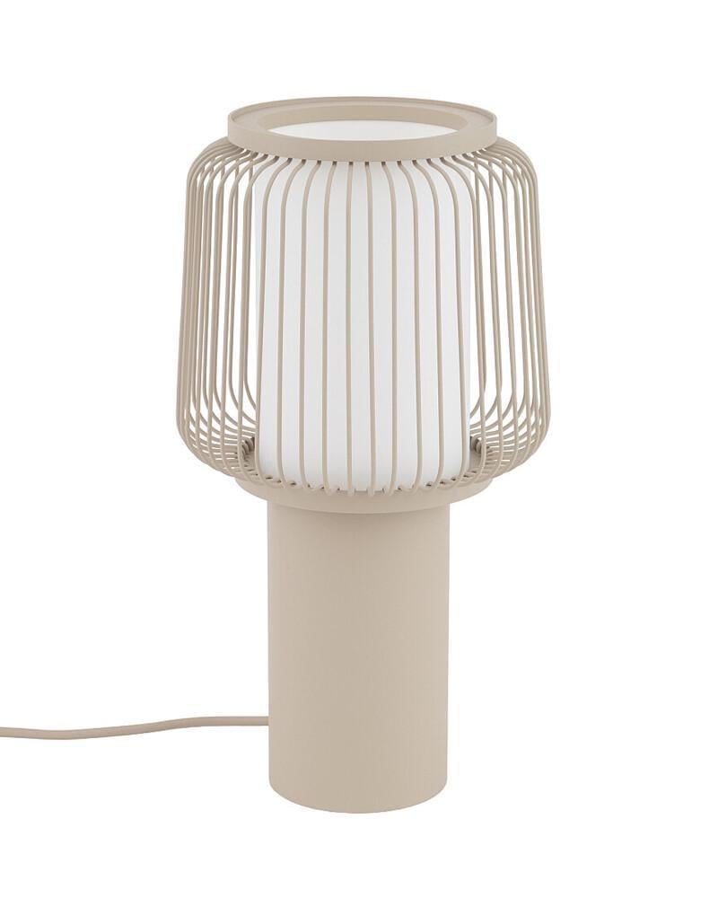 Настольная лампа Nowodvorski 12252 Nome E27 1x25W IP20 Бежевый (36554720)