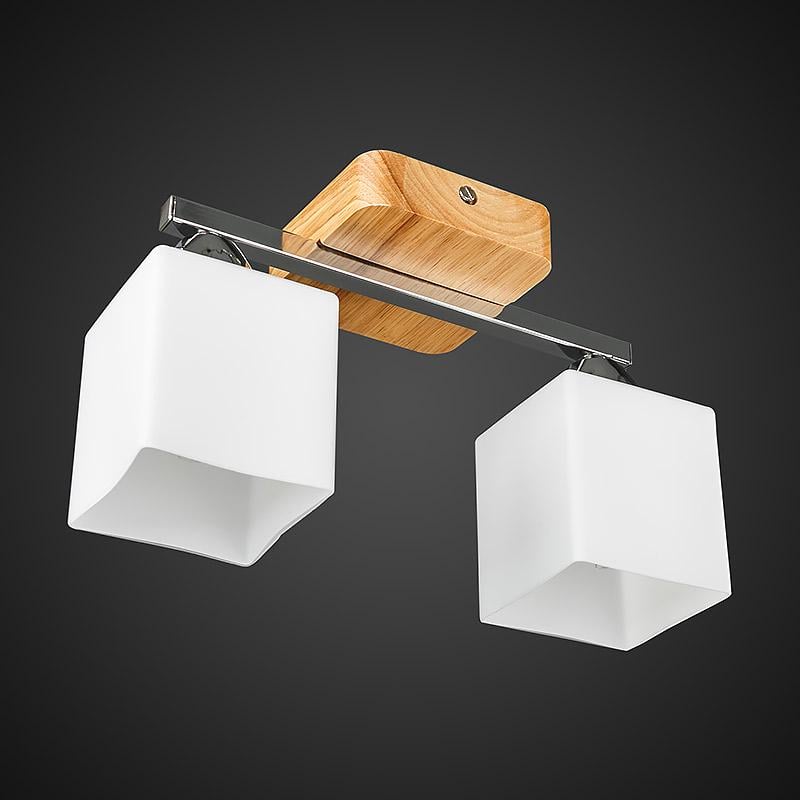 Потолочная люстра Light House DL-17283/2 CR WOOD Хром