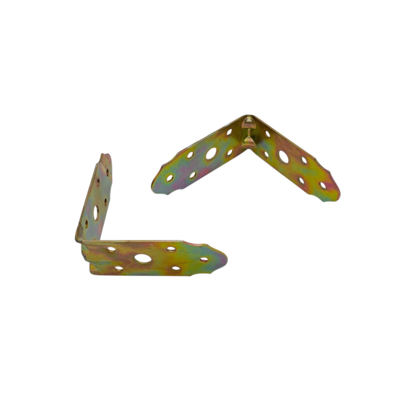 Кутник кріпильний Piomar 90х90х40 мм декоративний перфорований оцинкований (280070) - фото 3 Кутник кріпильний Piomar 90х90х40 мм декоративний перфорований оцинкований (280070) - фото 3