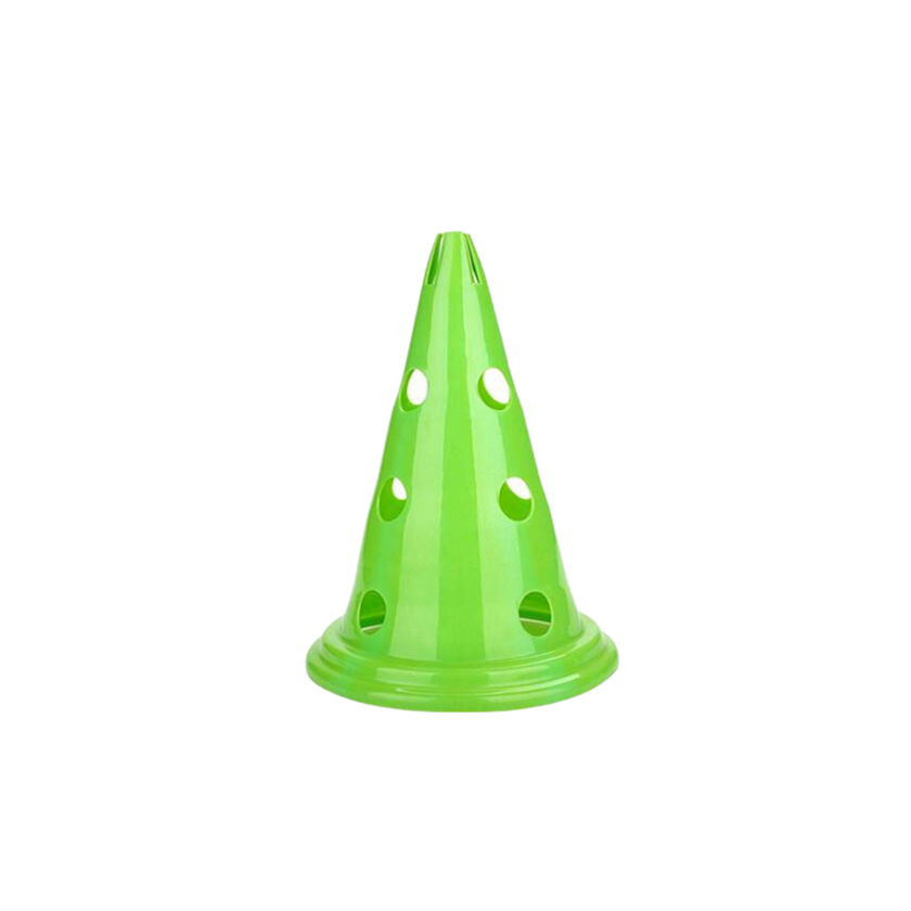 Конус тренировочный Profi для разметки с отверстиями 30 см Зеленый (MS 4169-1)