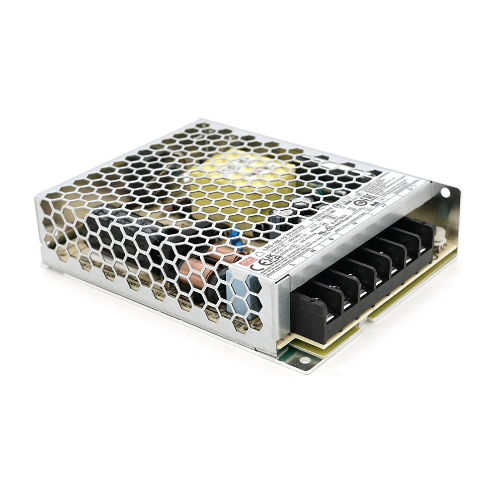 Блок питания Mean Well LRS-100-12 перфорированный для электроники 102 Вт 12 В 8,5 А (9764)