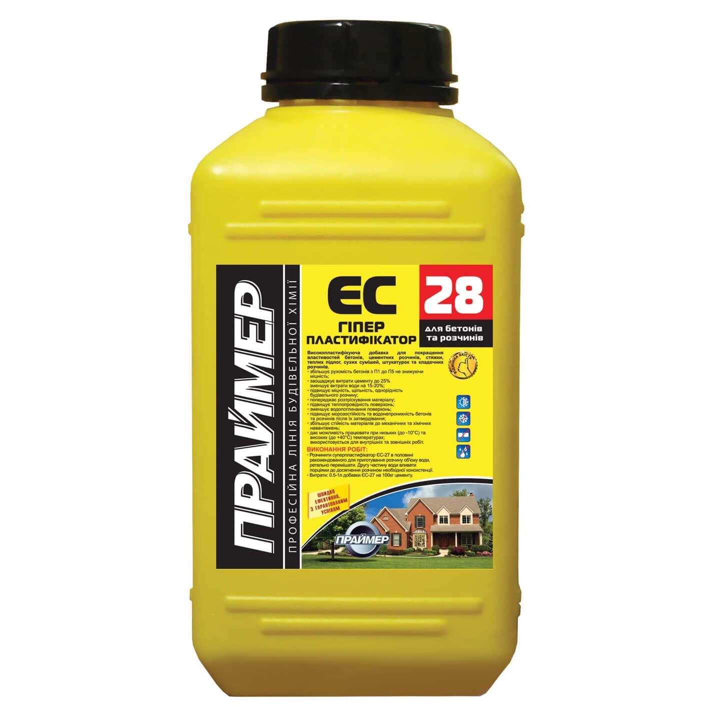 Гиперпластификатор ПРАЙМEP ЕС-28 1 л (316) Гиперпластификатор ПРАЙМEP ЕС-28 1 л (316)