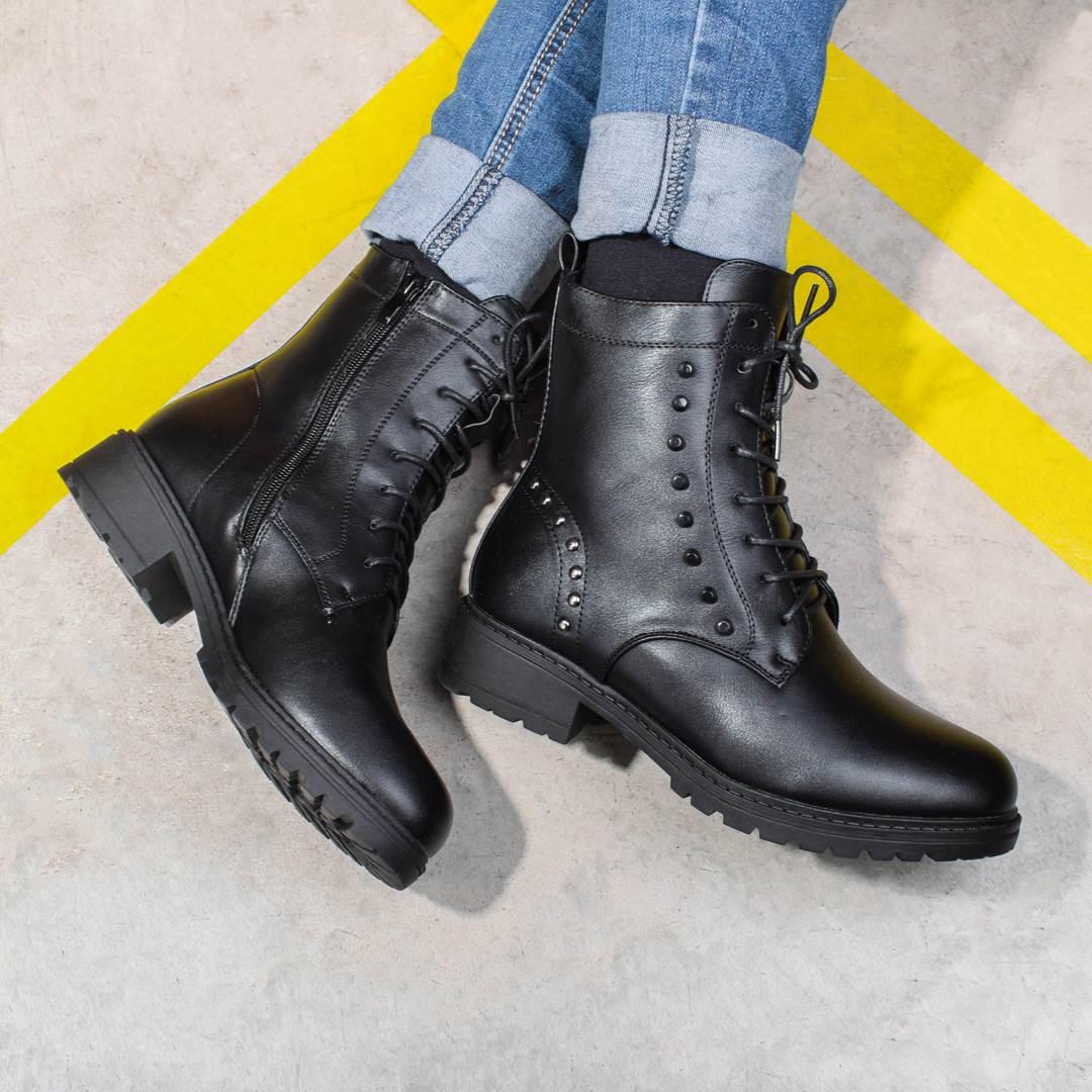 Ботинки женские на шнуровке 326334 р. 36 24 см