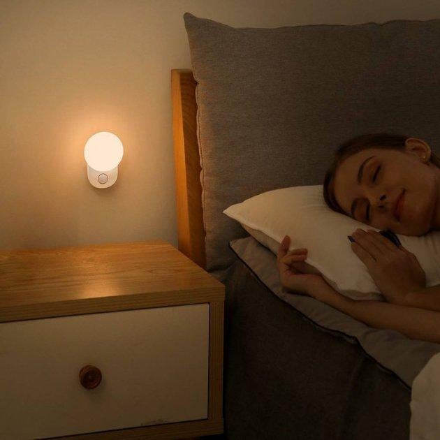 Светильник-ночник Baseus Full Moon Human Body Induction Night Light G2 DGFM-02 White - фото 6