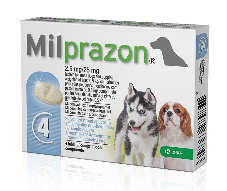 Антигельмінтик для цуценят Milprazon 4 таб. (002918)