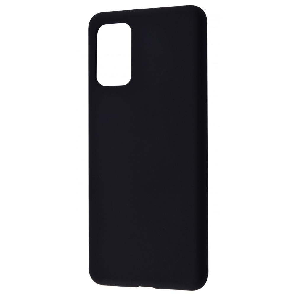 Чехол с мягкой подкладкой WAVE Full Silicone Cover Samsung Galaxy S20 Plus (G985F) black Черный