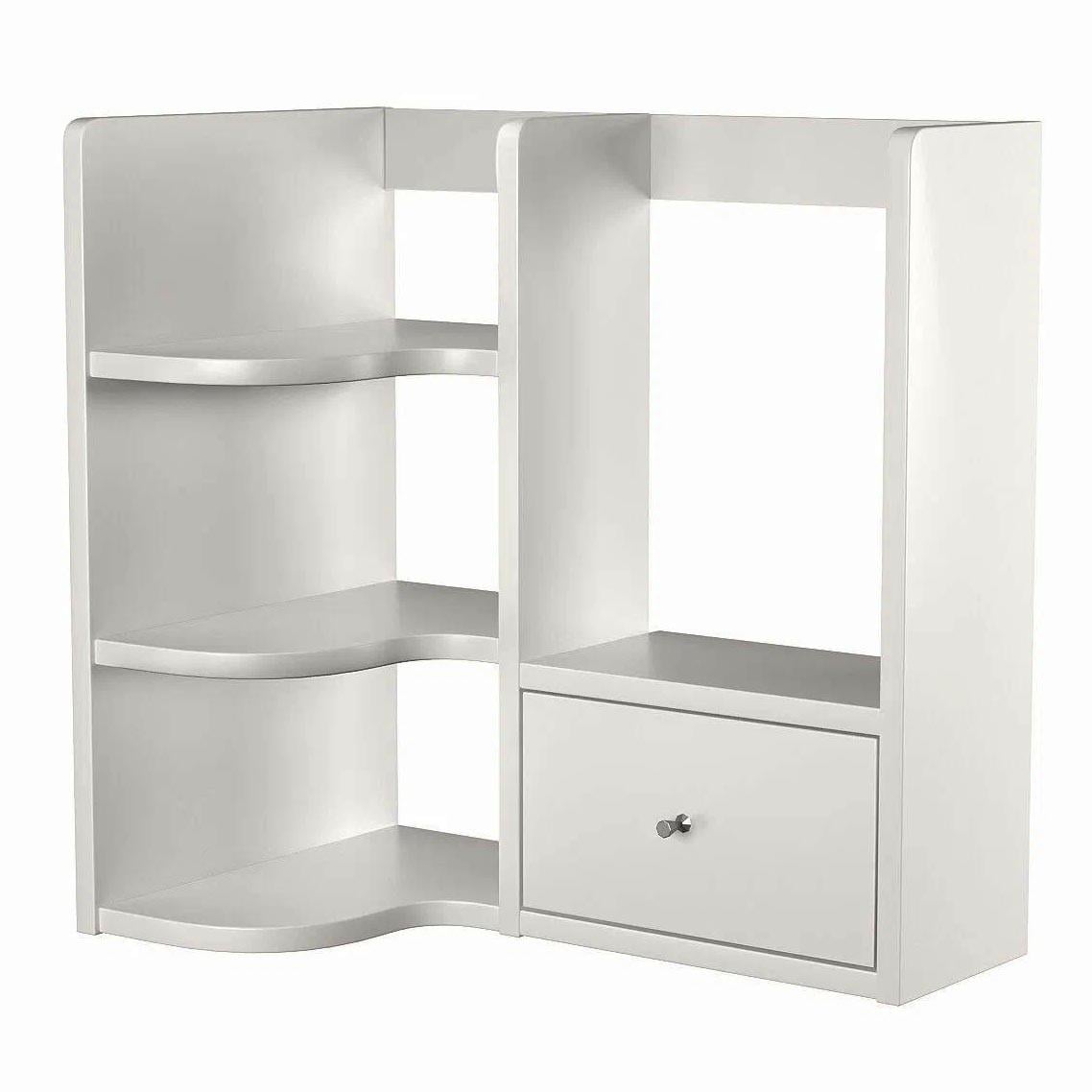 Полка-надстройка настольная из дерева Золорис зефир (АКД-009120)