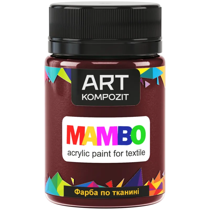 Краска по ткани ART Kompozit MAMBO 50 мл 22 Умбра жженая (746848)