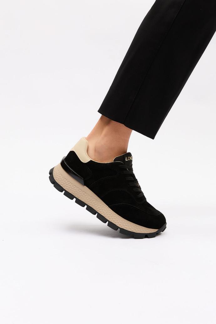 Кросівки LONZA 204957 р. 39 Чорний (22520_39) - фото 3 Кросівки LONZA 204957 р. 39 Чорний (22520_39) - фото 3