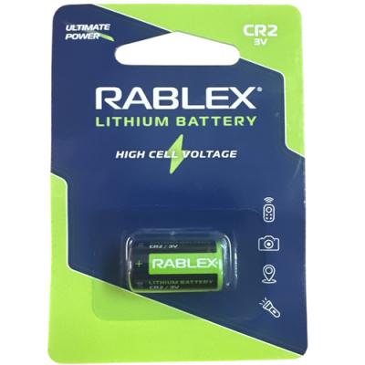 Батарейка литиевая Rablex CR2 BLISTER CARD 1 шт.