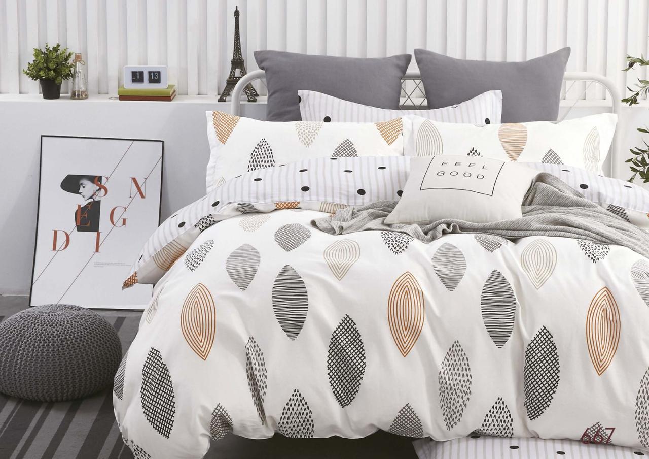 Постельное белье Viluta Isleep 667 сатин твил двуспальное