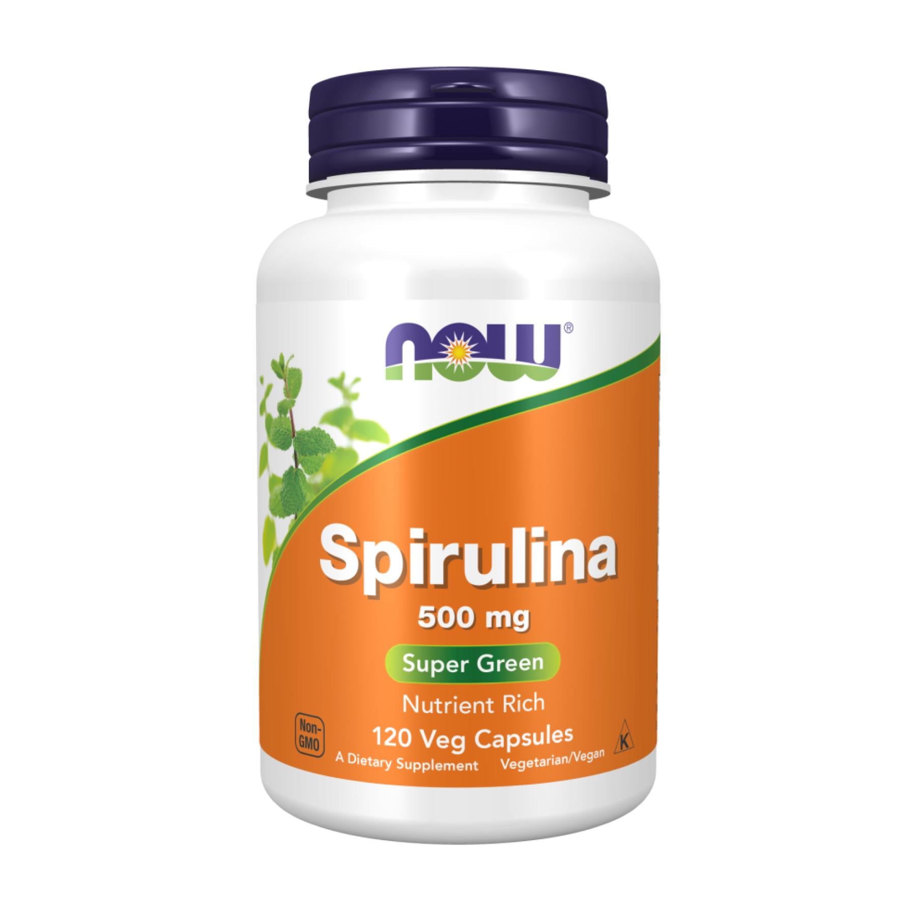 Натуральная добавка Spirulina 500 mg 120 vcaps (2023-10-2507)