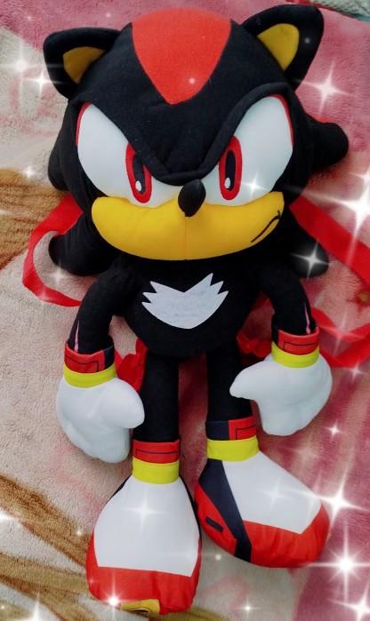 М'яка іграшка рюкзак їжак Шедоу Сонік - фото 5 М'яка іграшка рюкзак їжак Шедоу Сонік - фото 5