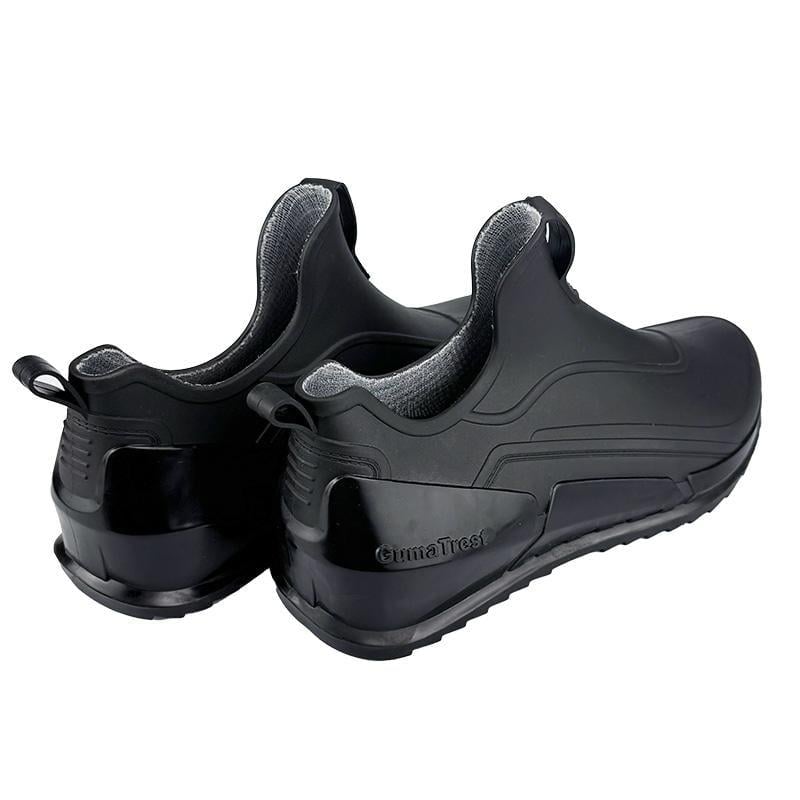 Галоши мужские резиновые 1501 p. 44 28-28,5 см Черный - фото 4