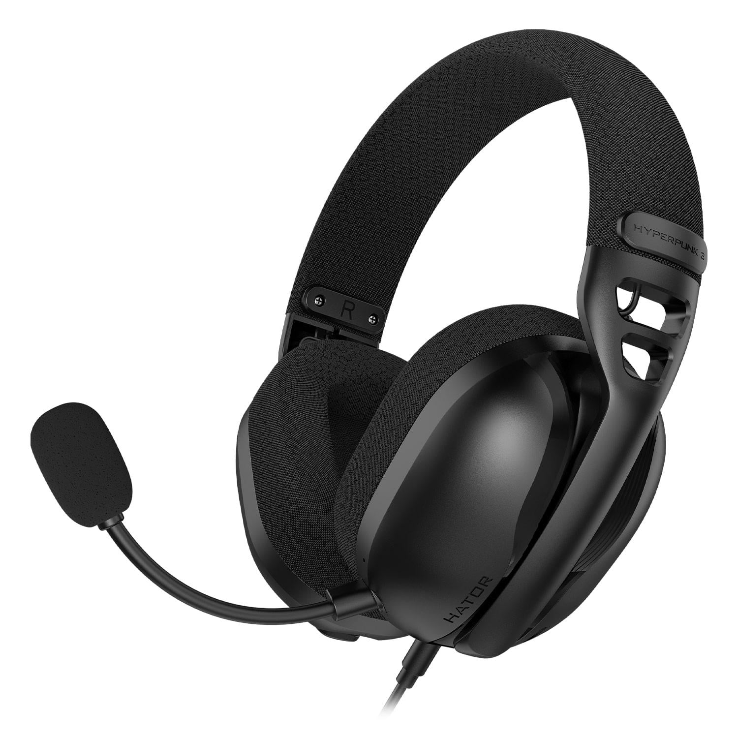 Навушники ігрові Hator Hyperpunk 3 mini-jack 3,5 мм Black (ESH01)