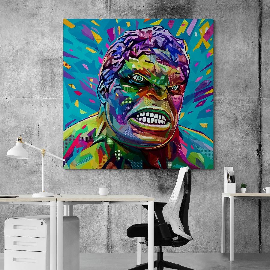 Картина на холсте HolstPrint Халк 70х70 см