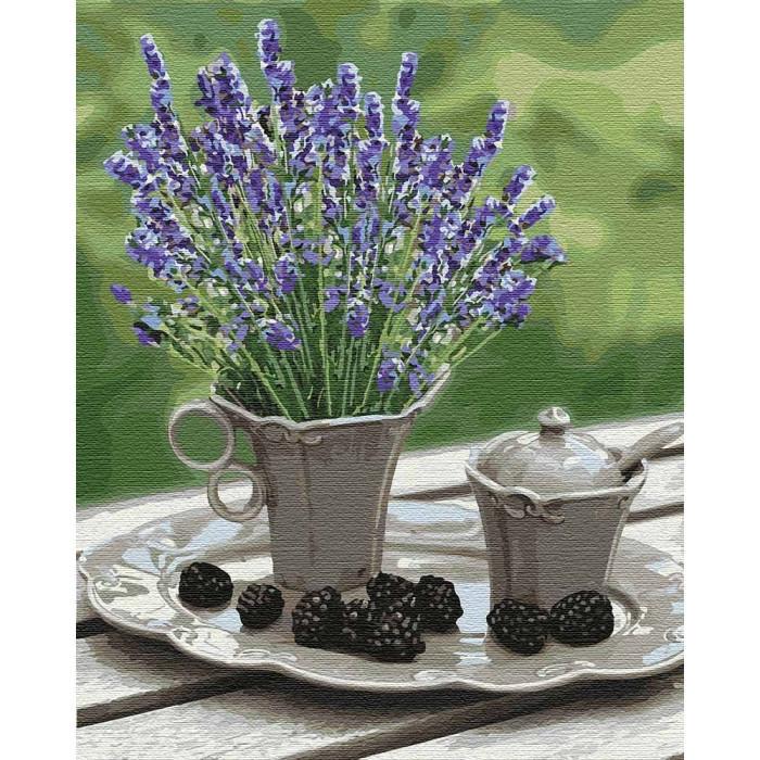 Картина по номерам Идейка "Лавандовый настроение" 40х50 см (KHO5598)