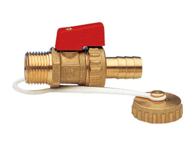 Кран шаровый для слива с ручкой Enolgas ROBEX VT 1/2" (S0429S04) Кран шаровый для слива с ручкой Enolgas ROBEX VT 1/2" (S0429S04)