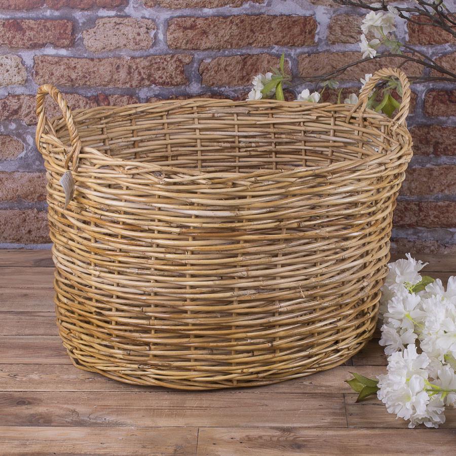 Плетеное кашпо садовое большое (1936)