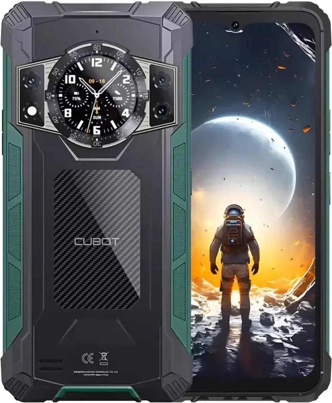 Смартфон Cubot KINGKONG ACE 2 6/128 Гб Global Version Black/Green