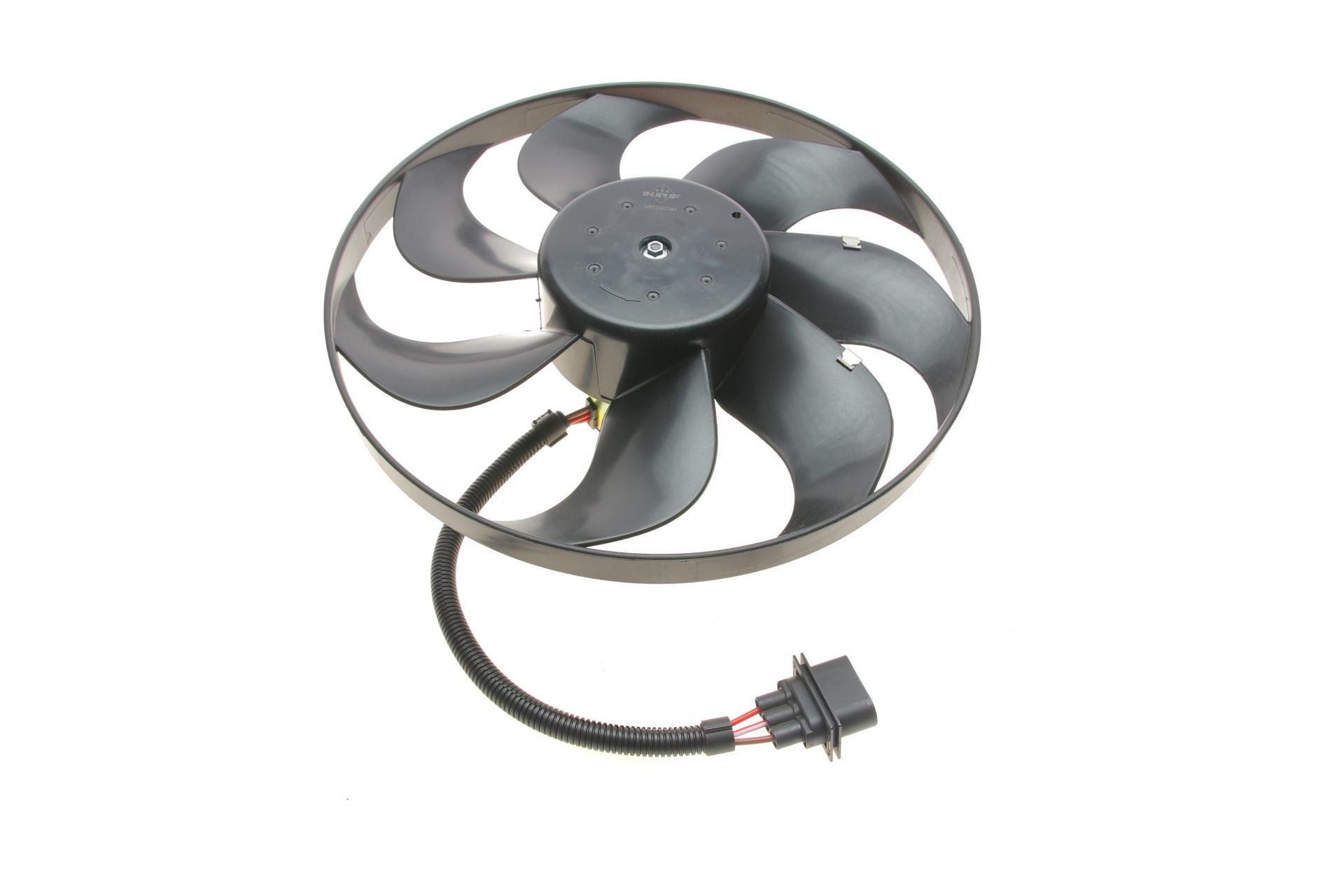 Вентилятор радиатора электрический Skoda Fabia/Octavia/VW Polo 1,0-1,6 16V/Golf IV 1,9 TDI 94-07 (47397)