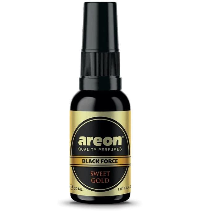 Освежитель спрей Areon Perfume Premium Black Force Sweet Gold 1:2 30 мл (504750)