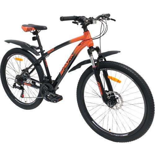 Велосипед Spark MOUNT колеса 26"/алюмінієва рама 15" Помаранчево-чорний (26351990) - фото 3 Велосипед Spark MOUNT колеса 26"/алюмінієва рама 15" Помаранчево-чорний (26351990) - фото 3