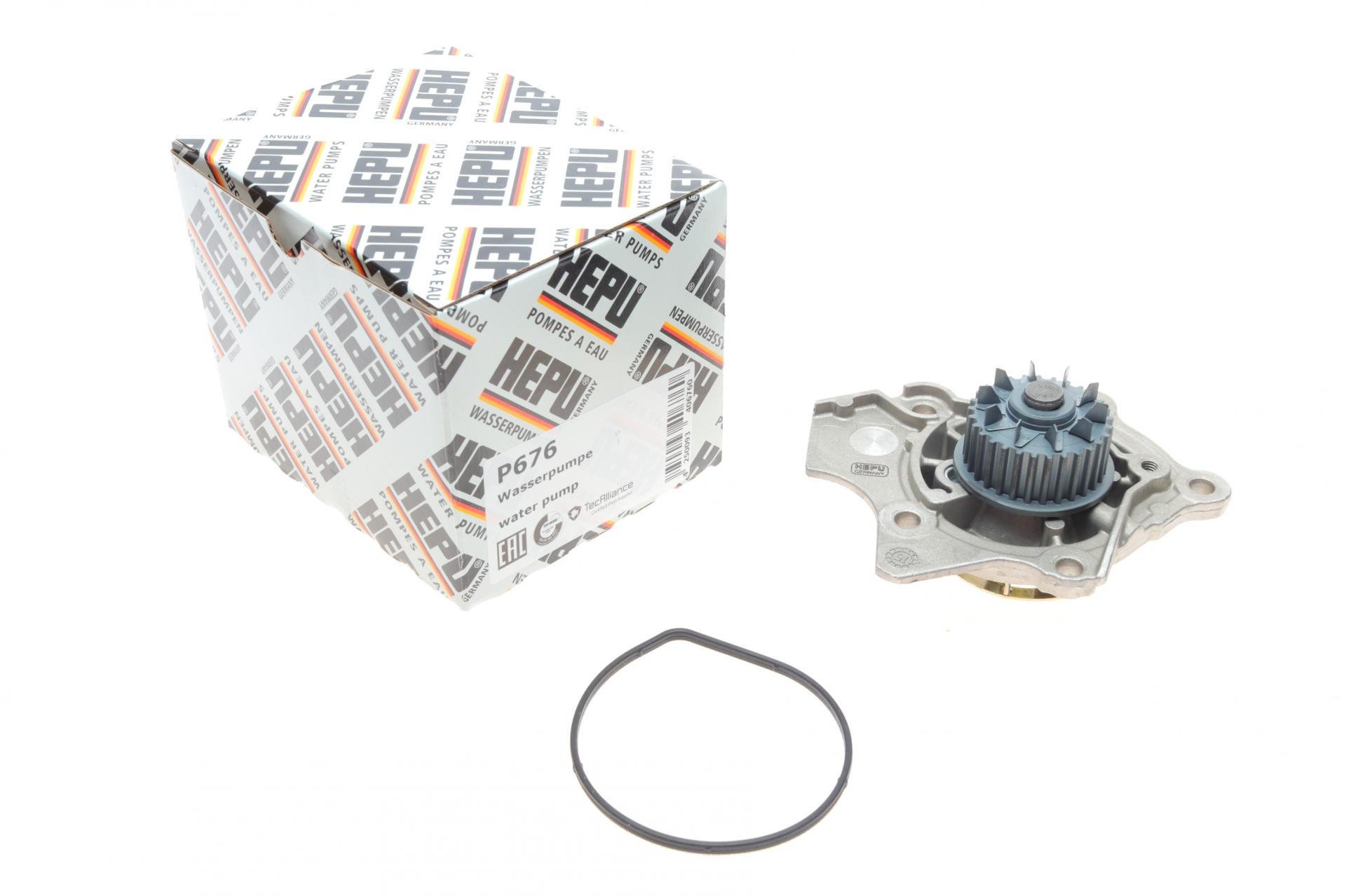 Помпа води Hepu Audi A3/VW Golf V/Passat 2.0 TFSI 04-13 (P676)