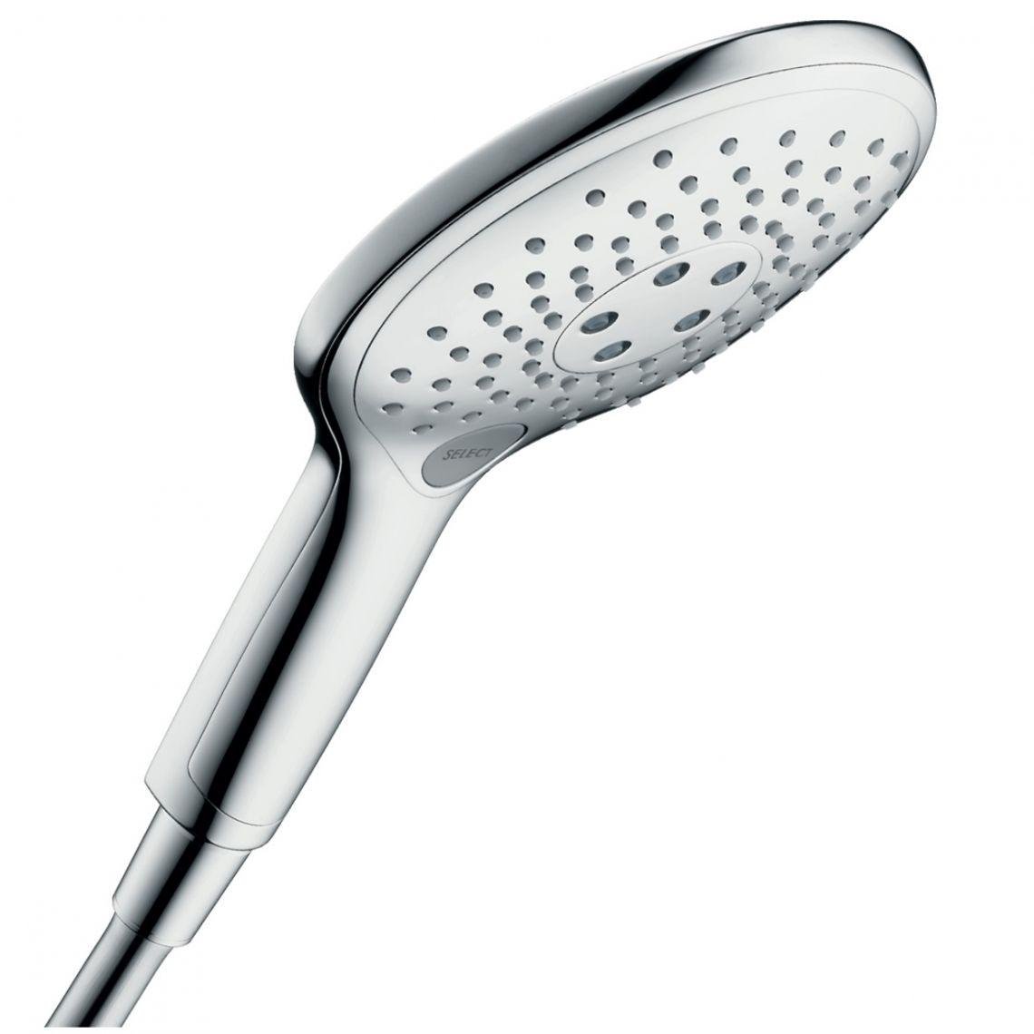 Душевая лейка Hansgrohe Raindance Select EcoSmart 28588000 с кнопкой 150 мм Хром (144361)
