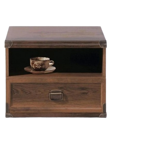 Тумба прикроватная ВМК Индиана JKOM1S/50 Дуб шутер (VM-10424)