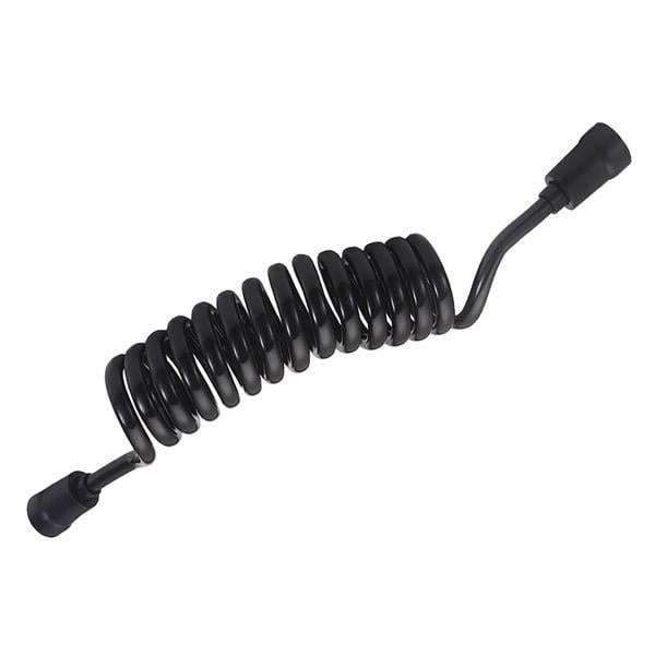 Шланг спиральный для гигиенического душа DISFACT PU-ABB 2 м Premium Черный (12402)