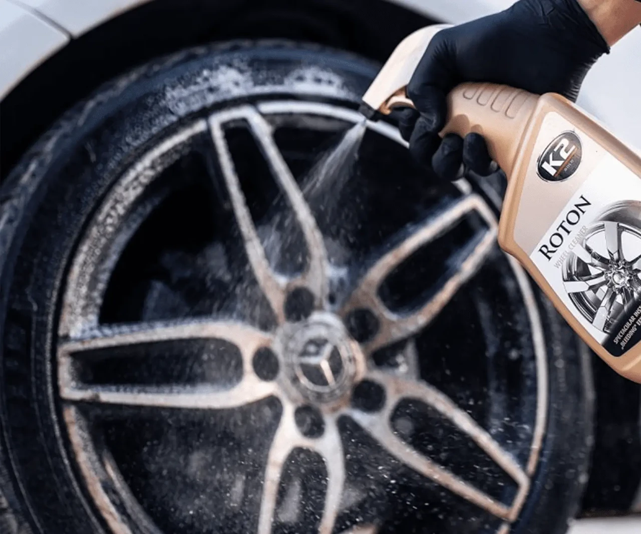 Очищувач колісних дисків К2 Roton для видалення стійких забруднень 700 мл - фото 4 Очищувач колісних дисків К2 Roton для видалення стійких забруднень 700 мл - фото 4