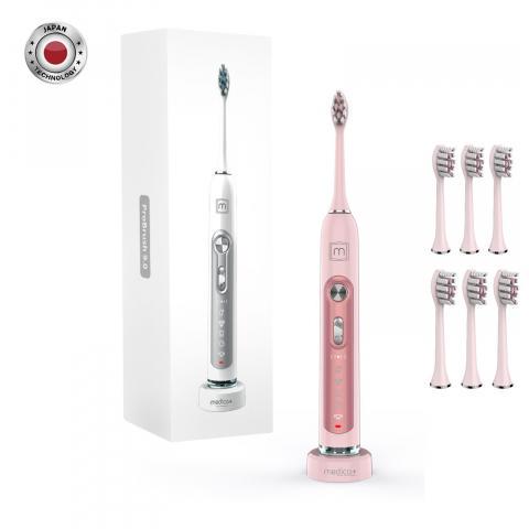 Ультрозвукова зубна щітка Medica+ Probrush 9.0 Ultasonic Fuchsia + насадки 6 шт. - фото 2 Ультрозвукова зубна щітка Medica+ Probrush 9.0 Ultasonic Fuchsia + насадки 6 шт. - фото 2