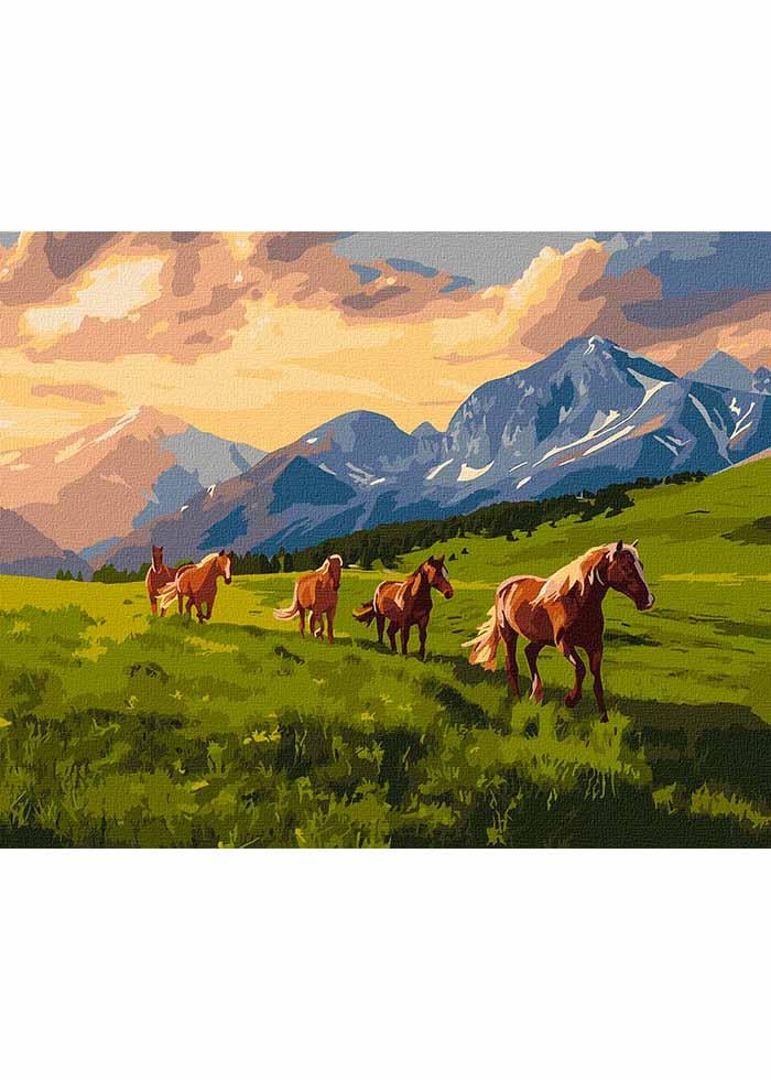 Картина по номерах Ideyka Вільні духом 40х50 см (KHO6609)