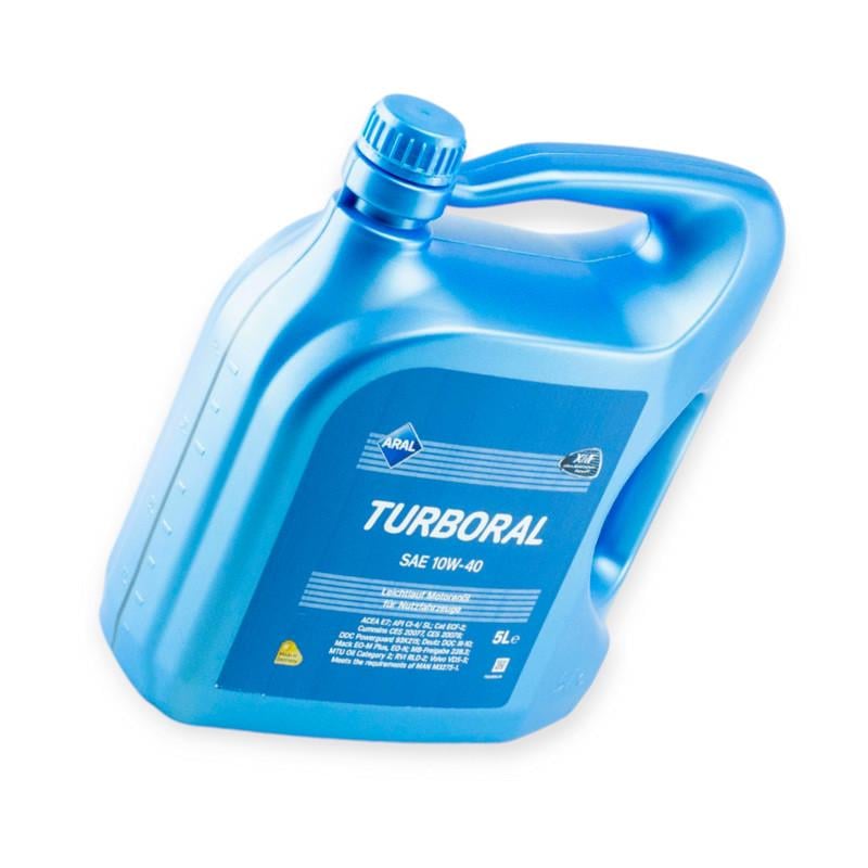 Масло моторное Aral 10W-40 Turboral 5 л (2684193029) - фото 1