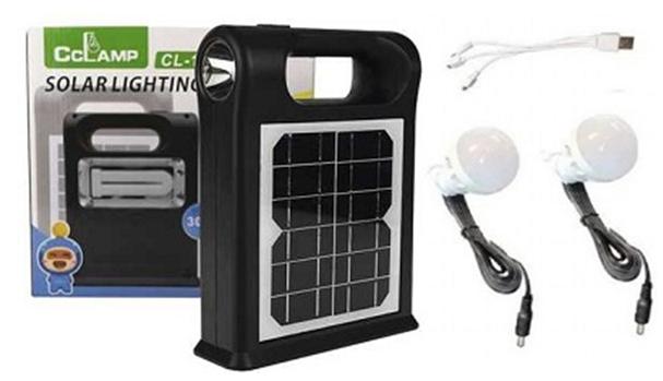 Ліхтар туристичний Cclamp CL-12 30W Power Bank 2 лампочки (30312) - фото 4 Ліхтар туристичний Cclamp CL-12 30W Power Bank 2 лампочки (30312) - фото 4