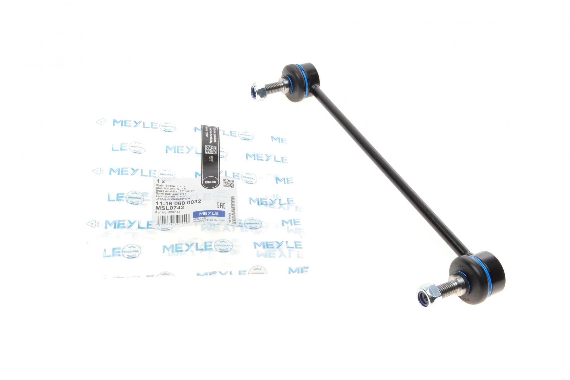 Тяга стабілізатора переднього Citroen C8/Peugeot 807/Lancia Phedra 2.0 JTD 02-10 - 11-16 060 0032 MEYLE