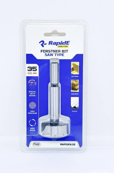 Фреза Форстнера RapidE SAW TYPE без твердосплавних різців 35 мм (НФ-00003245)