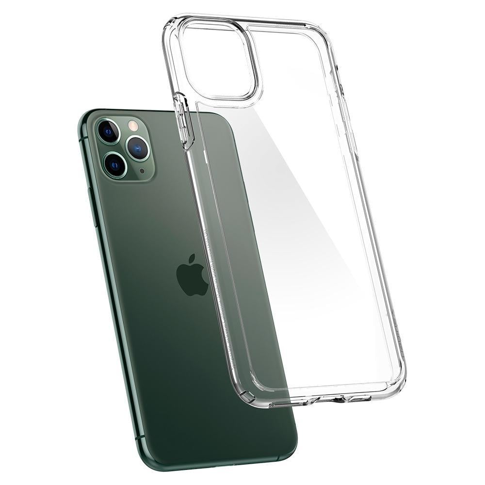Чехол прозрачный противоударный Spigen Ultra Hybrid Crystal для Iphone 11 Pro (5.8") Clear