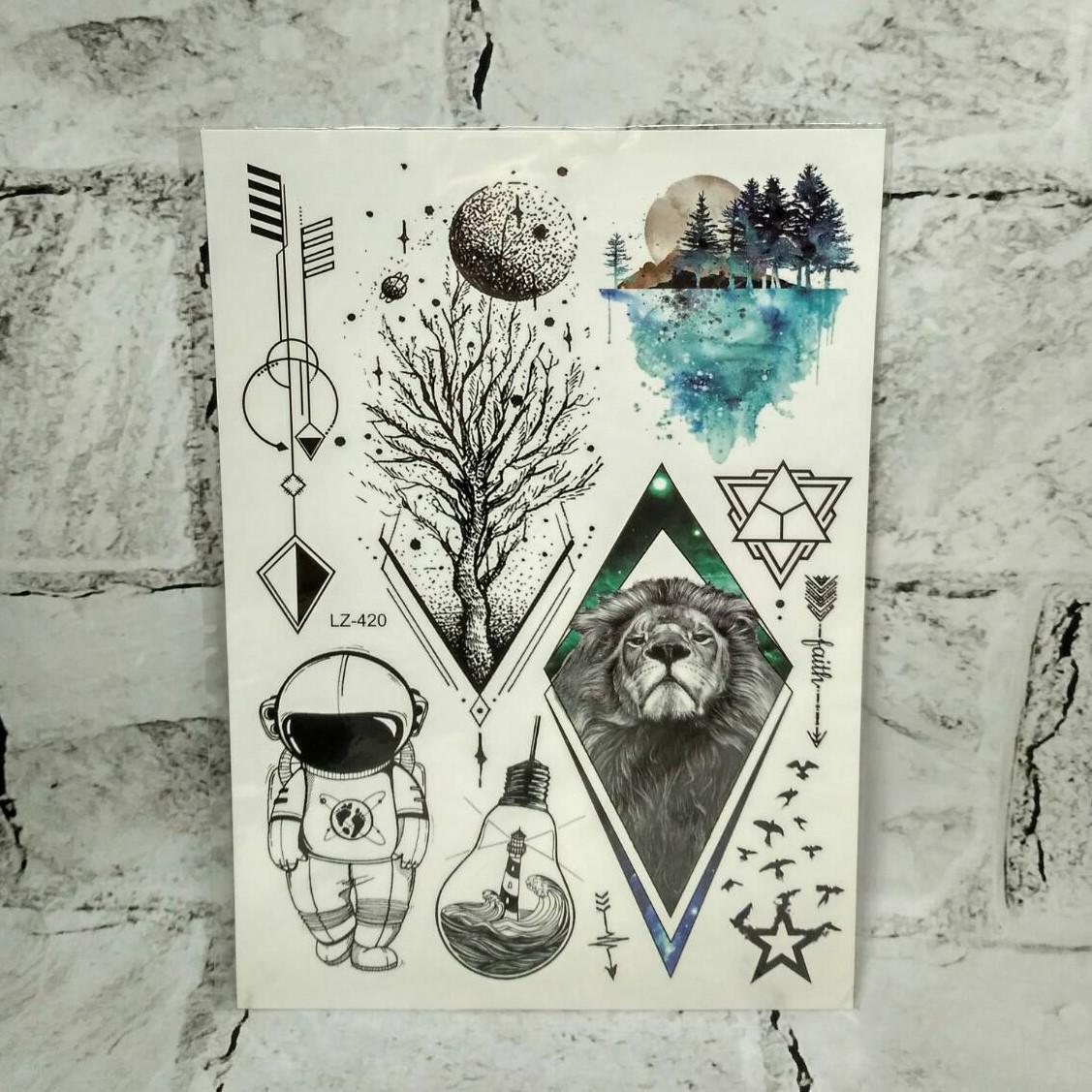 Тимчасові тату Мікс (LZ-420)