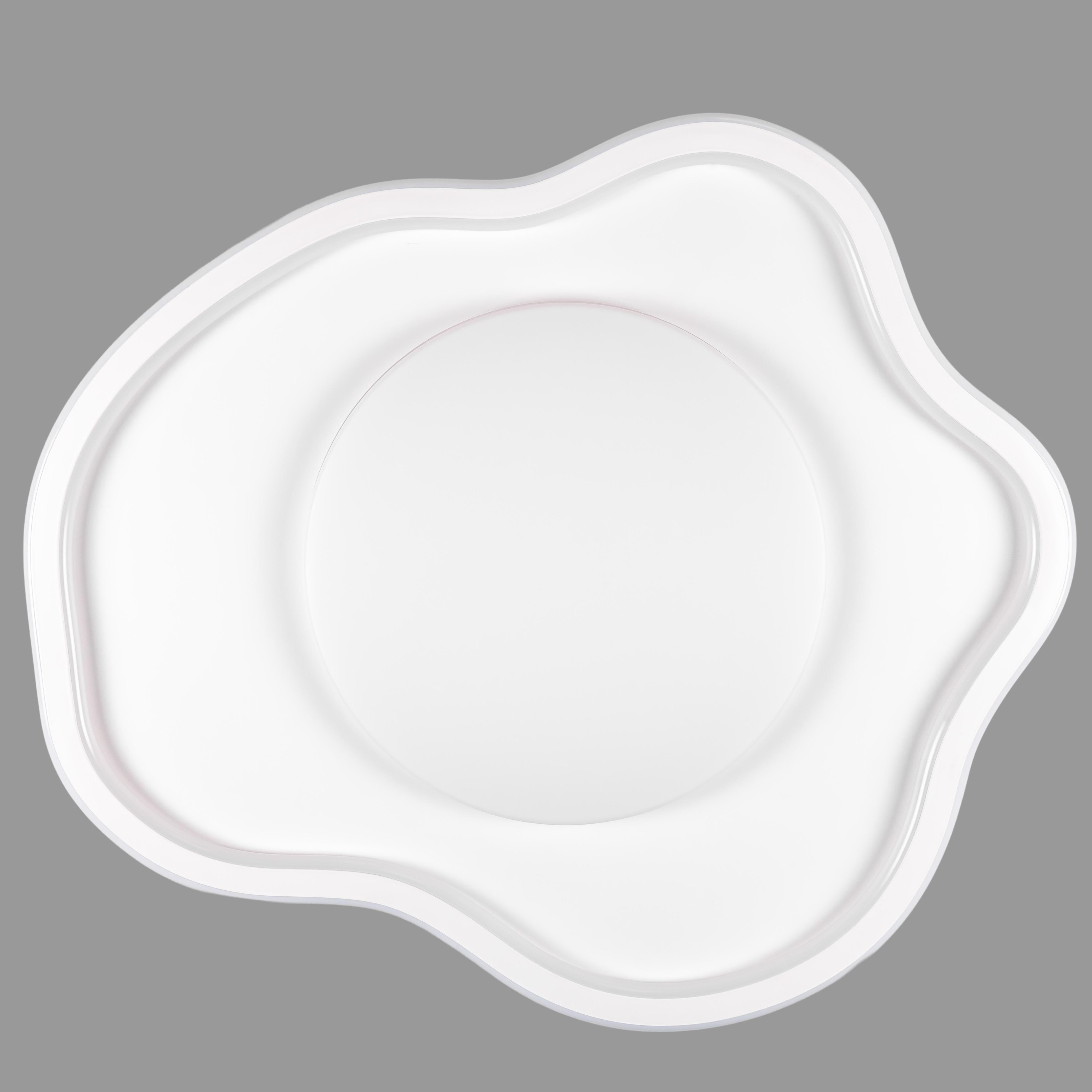 Люстра потолочная Облако светодиодная 68W 52 см (87-1074 WH)
