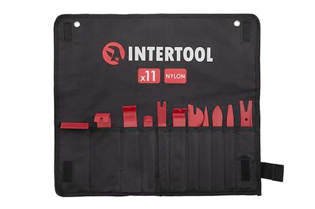 Набір знімачів кліпс та обшивки салону Intertool 11 шт. (AT-0152)
