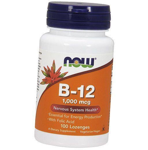 Фолат и витамин В12 Vitamin B-12 1000 100 леденцов (36128057)