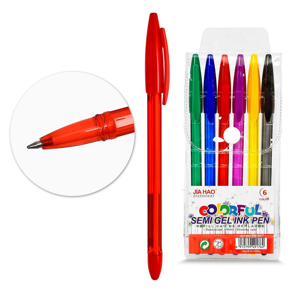 Набір гелевих ручок WW00441ST 6 кол - фото 2